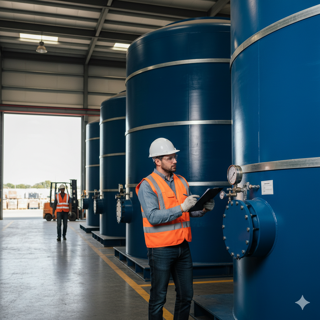 خزانات صناعية